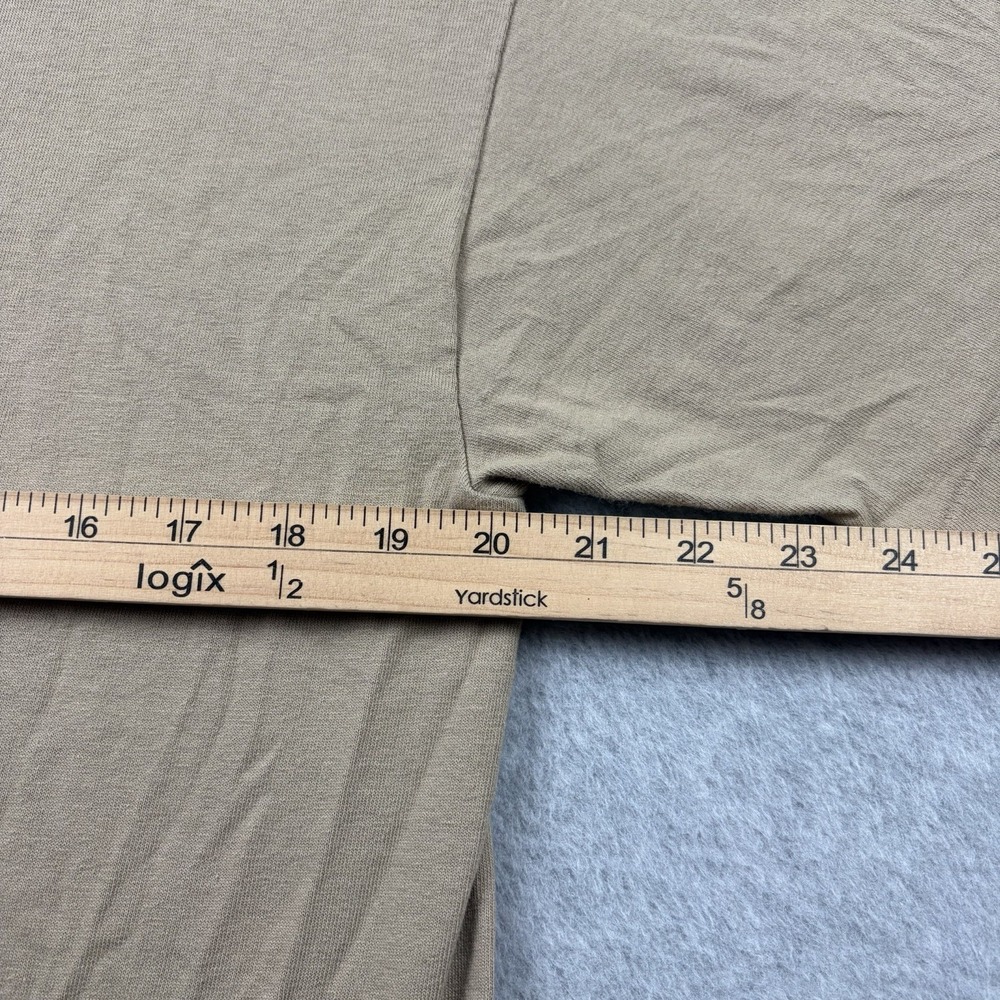 Vintage 90s Native American T Shirt Mens Large Tan Art Single Stitch USA Made - Picture 9 of 10